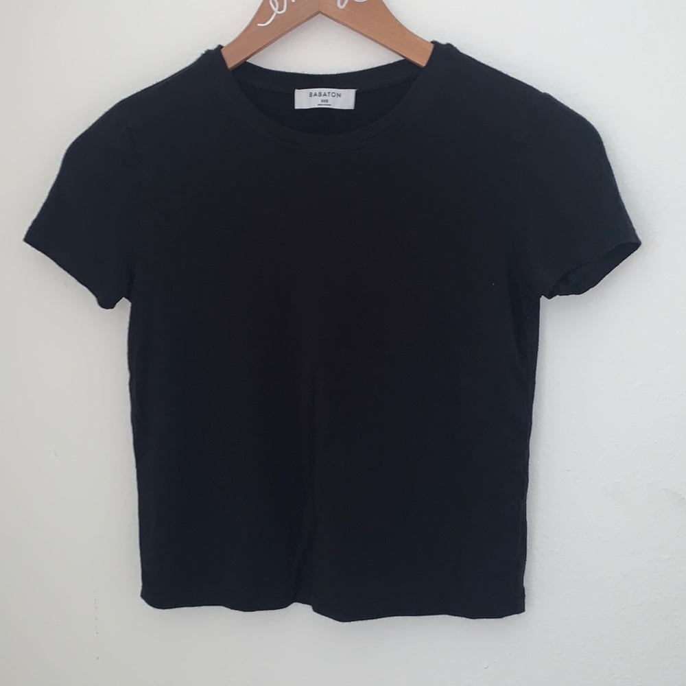 Babaton Clcrop top